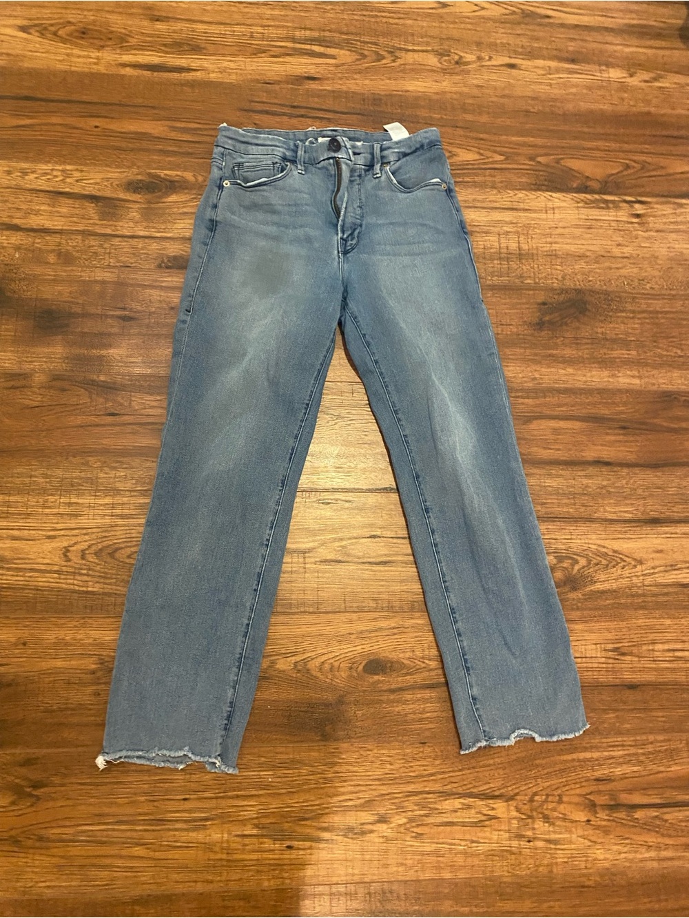 Good American Good Legs Straight Jeans - Size 4